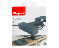 Legrand Przedłużacz TV ochronny - 4x2P+Z + 4x2P - 1047785 - zdjęcie 3